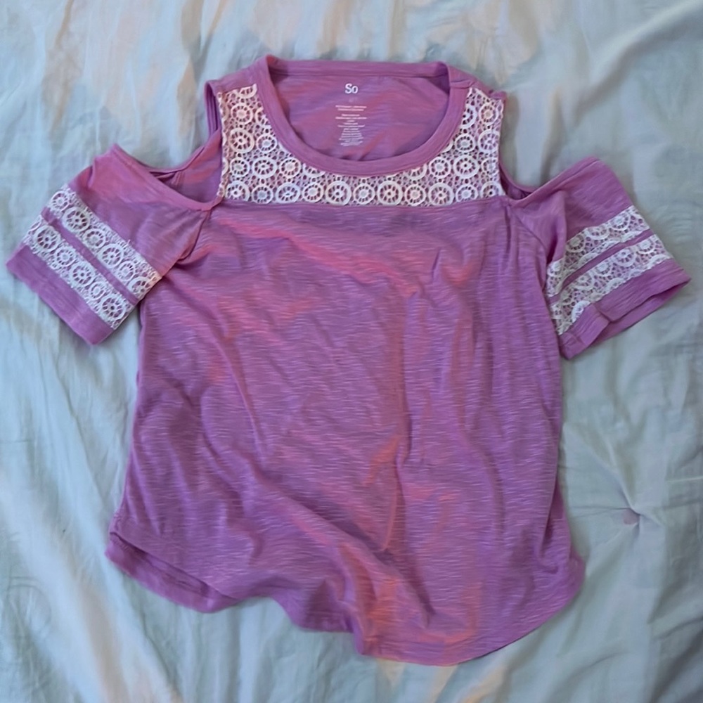 SO Cold Shoulder Top Kids
